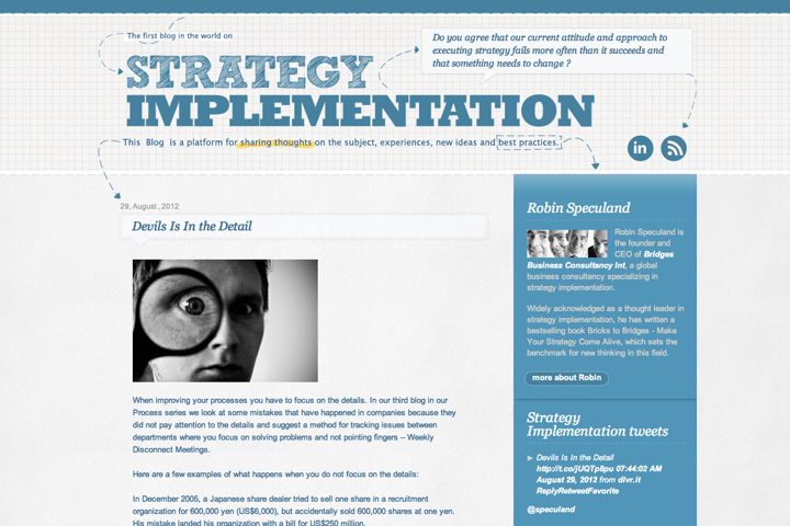 Strategy Implementation